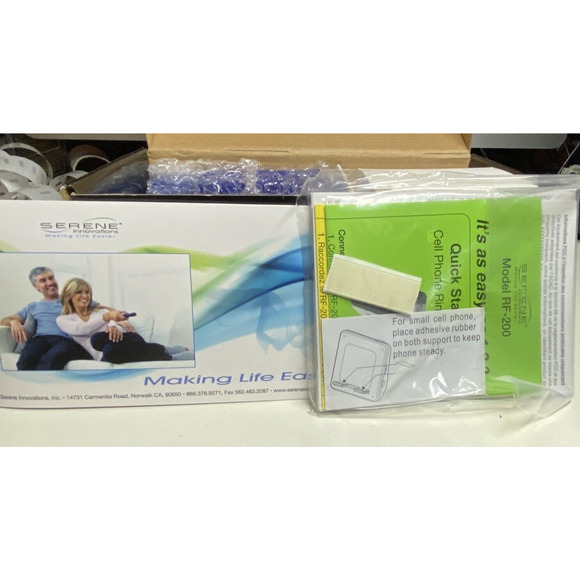 Serene Central Alert Cell Phone Ringer Flasher Land Line Capable Open Box Unit - Picture 7 of 9